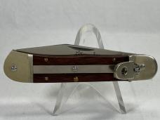 HUBERTUS KNIVES GERMANY Wood Leverlock Automatic 