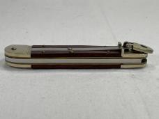 HUBERTUS KNIVES GERMANY Wood Leverlock Automatic 