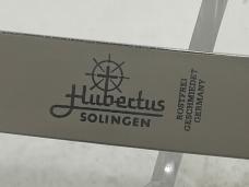 HUBERTUS KNIVES 10-inch Genuine Stag Drop Point Leverlock Automatic