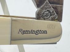 2009 REMINGTON UMC USA RB477-D Mam Ivory Damascus Veteran Razor Barlow w/ OMP
