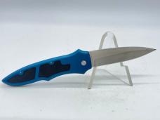 BAT CAVE CUTLERY Harold Corby Design Blue Automatic w/ OMP Box