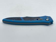 BAT CAVE CUTLERY Harold Corby Design Blue Automatic w/ OMP Box