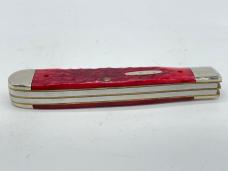 1995 CASE DR6254 SS Civil War Confederate Red Jigged Bone Trapper w/ OMP Box