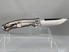 ZERO TOLERANCE 0452CF Sinkevich Design Carbon Fiber Flipper w/ OMP Box