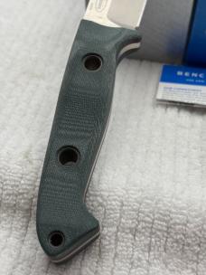 Benchmade 162 Bushcrafter Fixed Blade Sheath Knife Made In USA New In Box