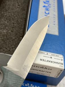 Benchmade 162 Bushcrafter Fixed Blade Sheath Knife Made In USA New In Box