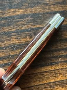 Ka-Bar 1186 Lockback wood handle