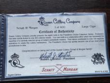 Schatt & Morgan President’s Choice Equal End Cigar Stag Two Blade