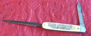 SCHRADE CUT. CO.  1 blade letter opener Advertiser
