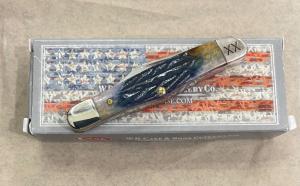 2019 Case Burnt Purple BN Tribal jig Half Whittler