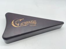 2004 CATTAURAGUS CUT CO 61549L Arrowhead Tested Red Jig Copperlock in OMP BOX
