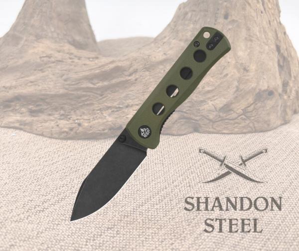 QSP Canary Olive Green G10 Handle QS150-F2 QSP Canary Olive Green G10 Handle QS150-F2