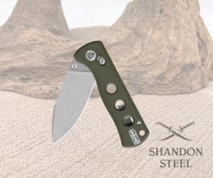 QSP Canary Glyde Lock Olive Green G10 Handle QS150GL-B1