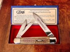 63091  Green Bone Split Back Cigar Whittler