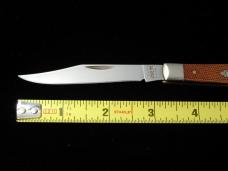 Case xx Smooth Natural Canvas Micarta Slimline Trapper Knife 23691 USA Made in 2022 101048 SS NMIB