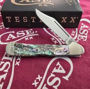 2025 Case Mini Copperlock 81749L SS. Beautiful Abalone handles. Never used or carried.
