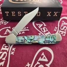 2025 Case Mini Copperlock 81749L SS. Beautiful Abalone handles. Never used or carried.