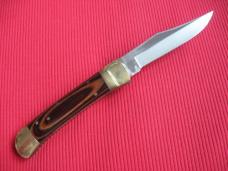 Vintage Folding Hunter Leverlock Switchblade Knife - New Old Stock!