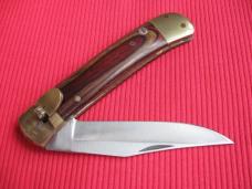 Vintage Folding Hunter Leverlock Switchblade Knife - New Old Stock!