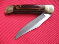 Vintage Folding Hunter Leverlock Switchblade Knife - New Old Stock!