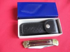 Vintage Folding Hunter Leverlock Switchblade Knife - New Old Stock!