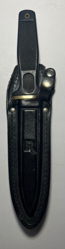 Rigid boot knife dagger