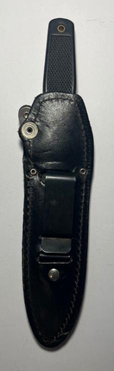 Rigid boot knife dagger