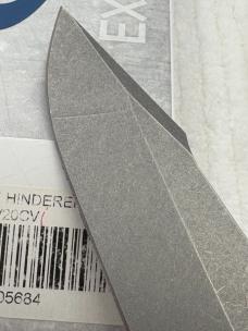 Zero Tolerance ZT 0393GLCF Rick Hinderer Design Folder New In Box