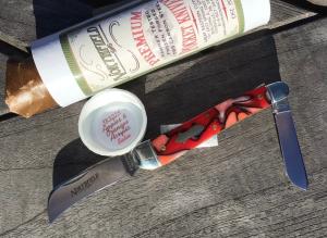 Great Eastern Cutlery Northfield 383225 Budding and Pruning Knife Apples and Oranges Acrylic