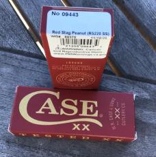 Case XX Stainless Peanut Red Stag - 2025