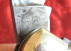 SCHRADE WALDEN 3 blade stock knife w/peach seed bone scales