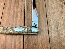 Case Tiny Toothpick SFO Orange County Choppers (OCC) Jigged Bone Scrolled Bolsters 2005