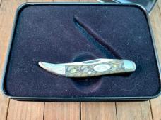 Case Tiny Toothpick SFO Orange County Choppers (OCC) Jigged Bone Scrolled Bolsters 2005