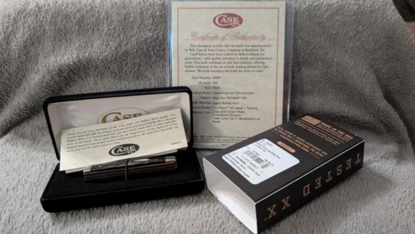 Case XX Baby Doc Buffalo Horn - Limited CaseKnives.com Exclusive