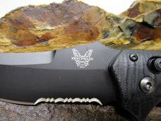 BENCHMADE 8600BK AUTO BEDLAM KNIFE 154CM DISCONTINUED MINT MINUS UNUSED CONDITION