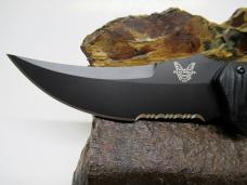 BENCHMADE 8600BK AUTO BEDLAM KNIFE 154CM DISCONTINUED MINT MINUS UNUSED CONDITION