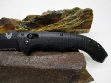 BENCHMADE 8600BK AUTO BEDLAM KNIFE 154CM DISCONTINUED MINT MINUS UNUSED CONDITION