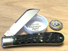 Great Eastern Cutlery Northfield UN-X-LD #93 Ram Foot Wintergreen Jigged Bone GEC 933124 Ramfoot