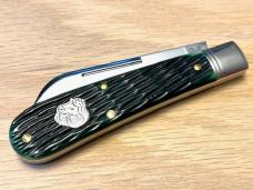 Great Eastern Cutlery Northfield UN-X-LD #93 Ram Foot Wintergreen Jigged Bone GEC 933124 Ramfoot