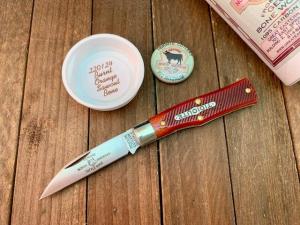 Great Eastern Cutlery Tidioute Magnum #22 Burnt Orange Sawcut Bone 2024