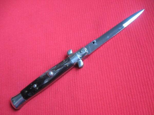 Vintage 1950's Italian Picklock STILETTO 9" (23 cm.) Switchblade Knife