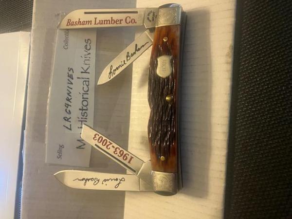 (RED) SPECIAL MADE BONE CASE CONGRESS MINT DEEP ETCHED ALL BLADES