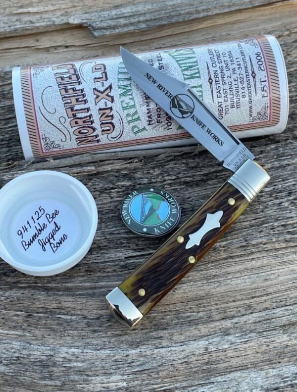 GEC NORTHFIELD ** 941125 BUMBLE BEE JIGGED BONE LIBERTY GEC NORTHFIELD ** 941125 BUMBLE BEE JIGGED BONE LIBERTY