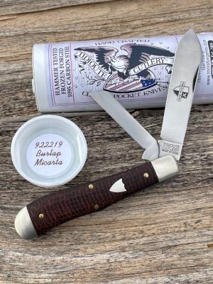 GEC TIDIOUTE ** SFO 922219 BURLAP MICARTA EUREKA JACK