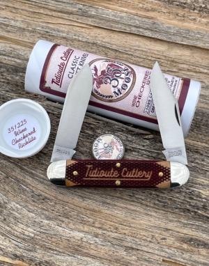 GEC TIDIOUTE ** 351225 WINE CHECKERED RICHLITE CHURCHILL MOOSE