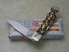 Case XX USA TB612010L 2019 Toasted Color Wash Tribal Lock Lockback Knife  NIB