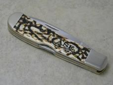 Case XX USA TB612010L 2019 Toasted Color Wash Tribal Lock Lockback Knife  NIB