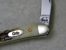 Case XX USA 9 Dot Stag 510096 Tiny Toothpick Knife in Box