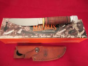 Marbles  Plainsman Stacked Leather Handle