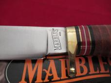 Marbles  Plainsman Stacked Leather Handle